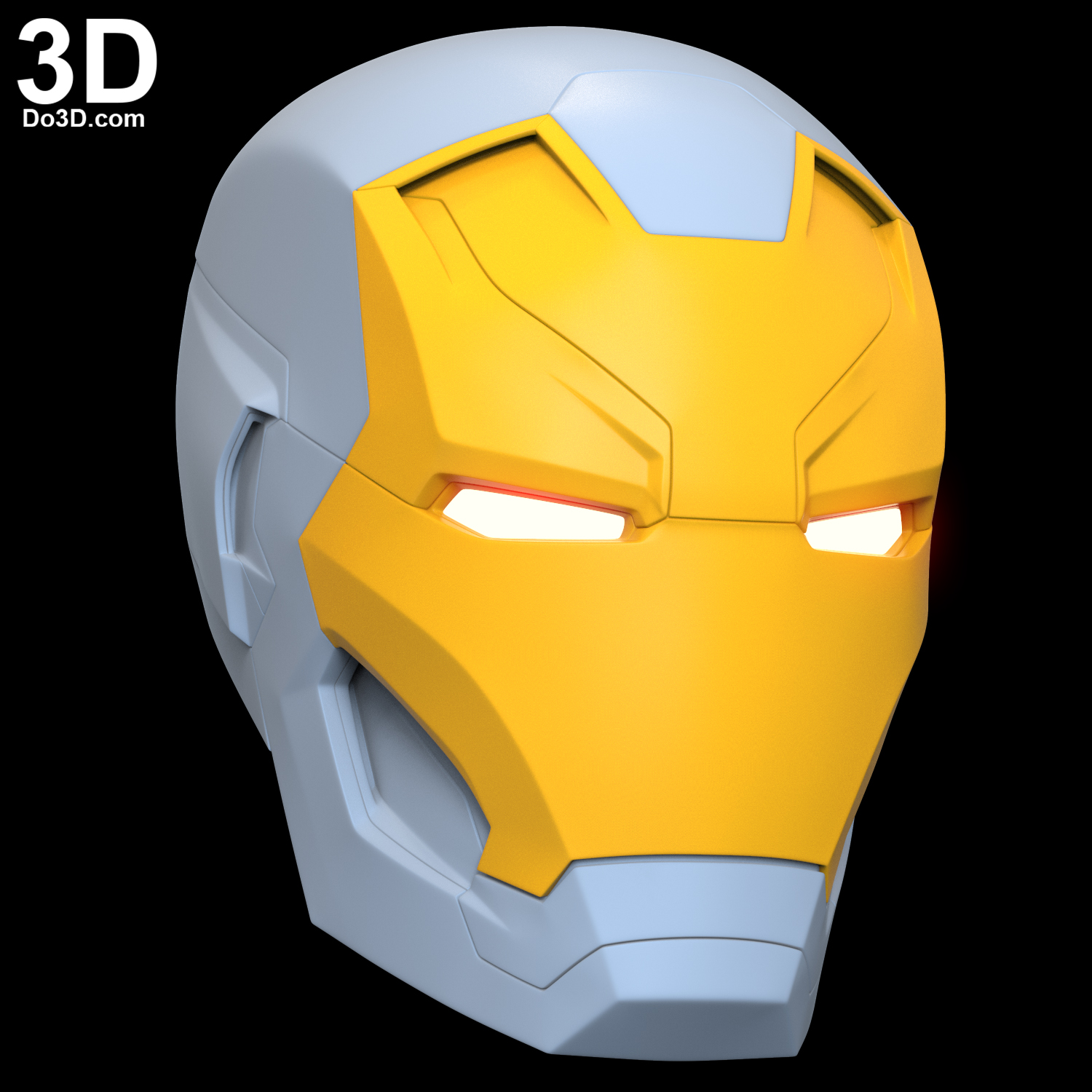 3D Printable Model Mark XLVI XLVII Helmet (Iron Man MK 46 47 Premium