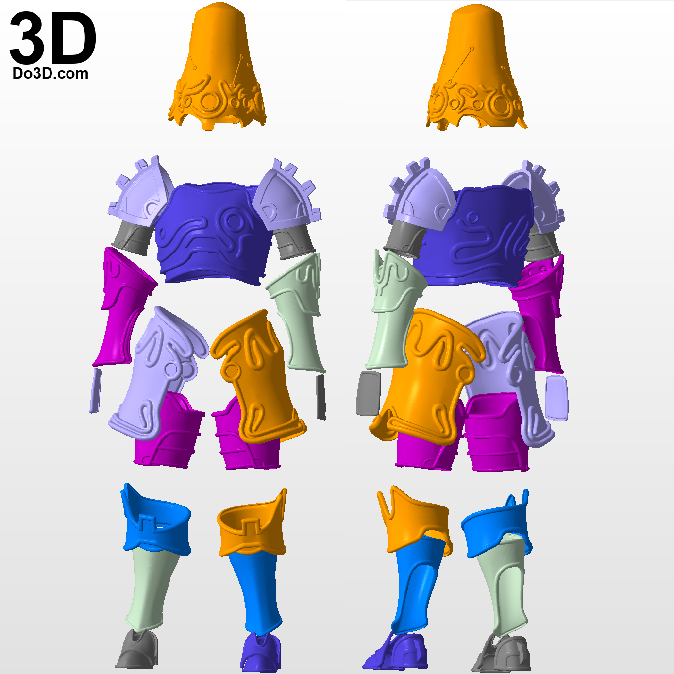 3D Printable Model The Legend of Zelda Breath of the Wild Ancient