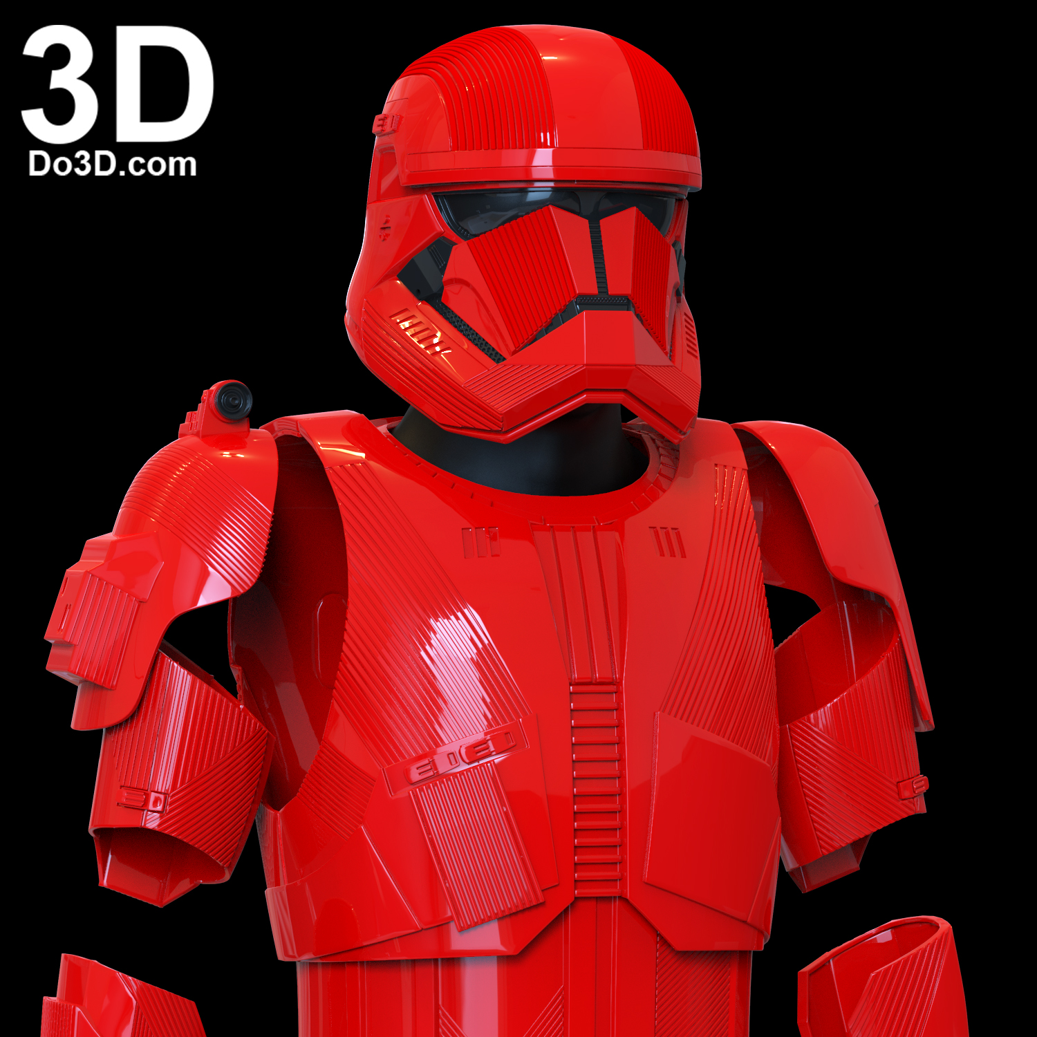 3D Printable Model Sith Trooper Full Armor Suit from Star Wars The