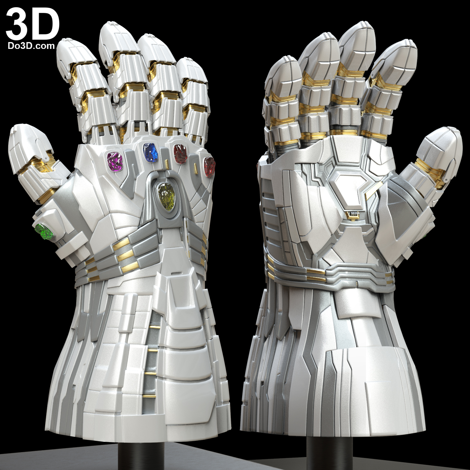 3D Printable Model Hulk’s Nano Gauntlet Type 003 Expanded Version