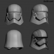 chrome trooper helmet