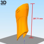 AGENTS-OF-SHIELD-Daisy-Johnson-Gauntlet-3D-Printable-Model-STL-Print-File-by-Do3D-cosplay-prop-forearm-length