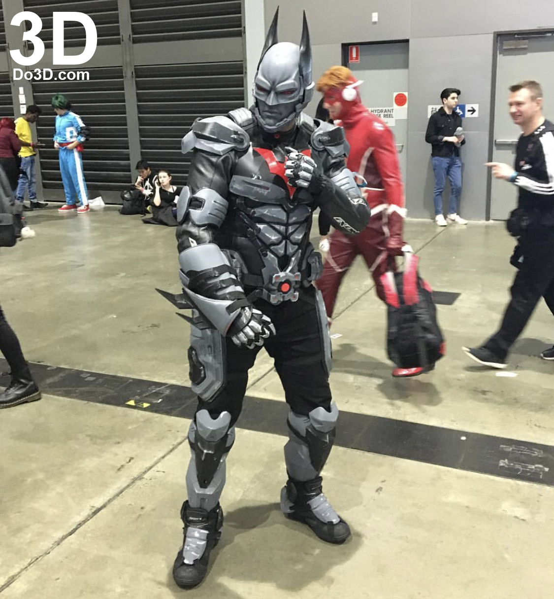 3D Printable Model: Batsuit Armor from Batman Beyond | Print File Format:  STL – Do3D Portfolio