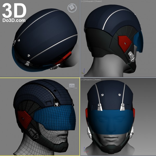 3D-printable-atom-helmet-flash-model-print-file-stl-by-do3d-com