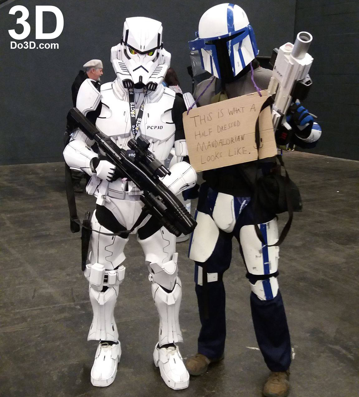 3D Printable Model Variant Star Wars Stormtrooper Full Body Armor Suit