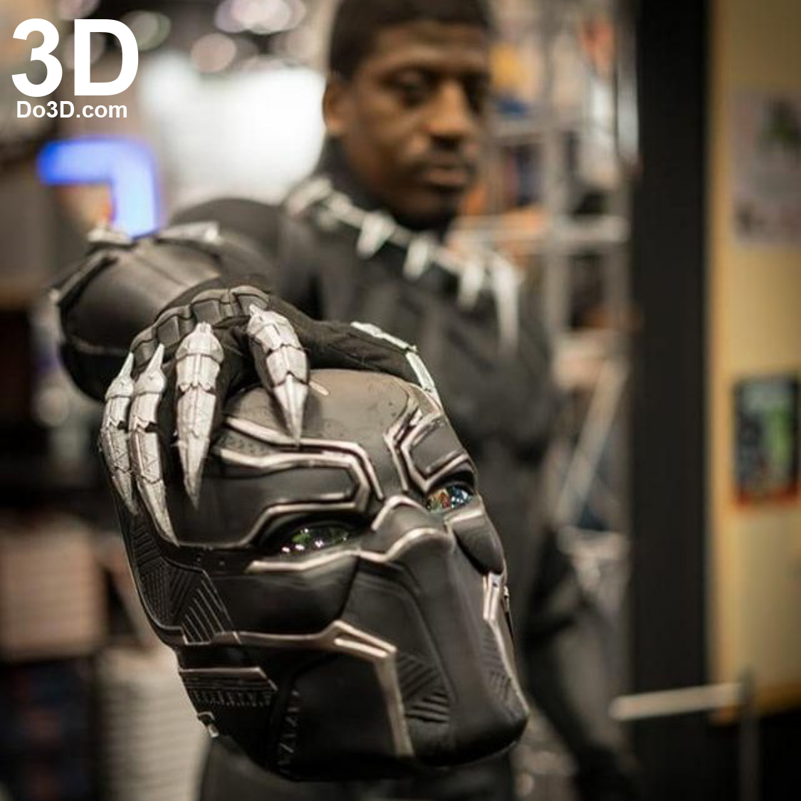 3D Printable Model: Black Panther Civil War Full Body Suit / Armor