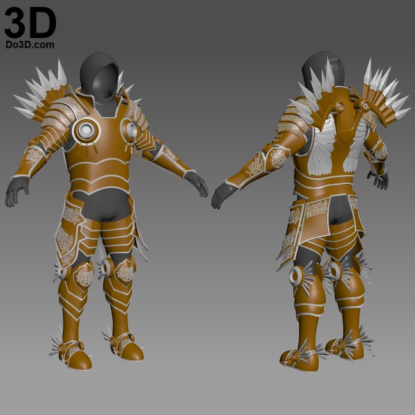 Tyrael-Armor-Diablo-3D-printable-model-Print-file-stl-by-do3d-com