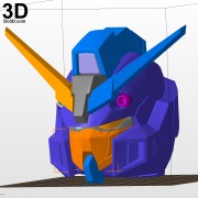 Duel Gundam Assault Shroud 3d printable model print file stl by do3d
