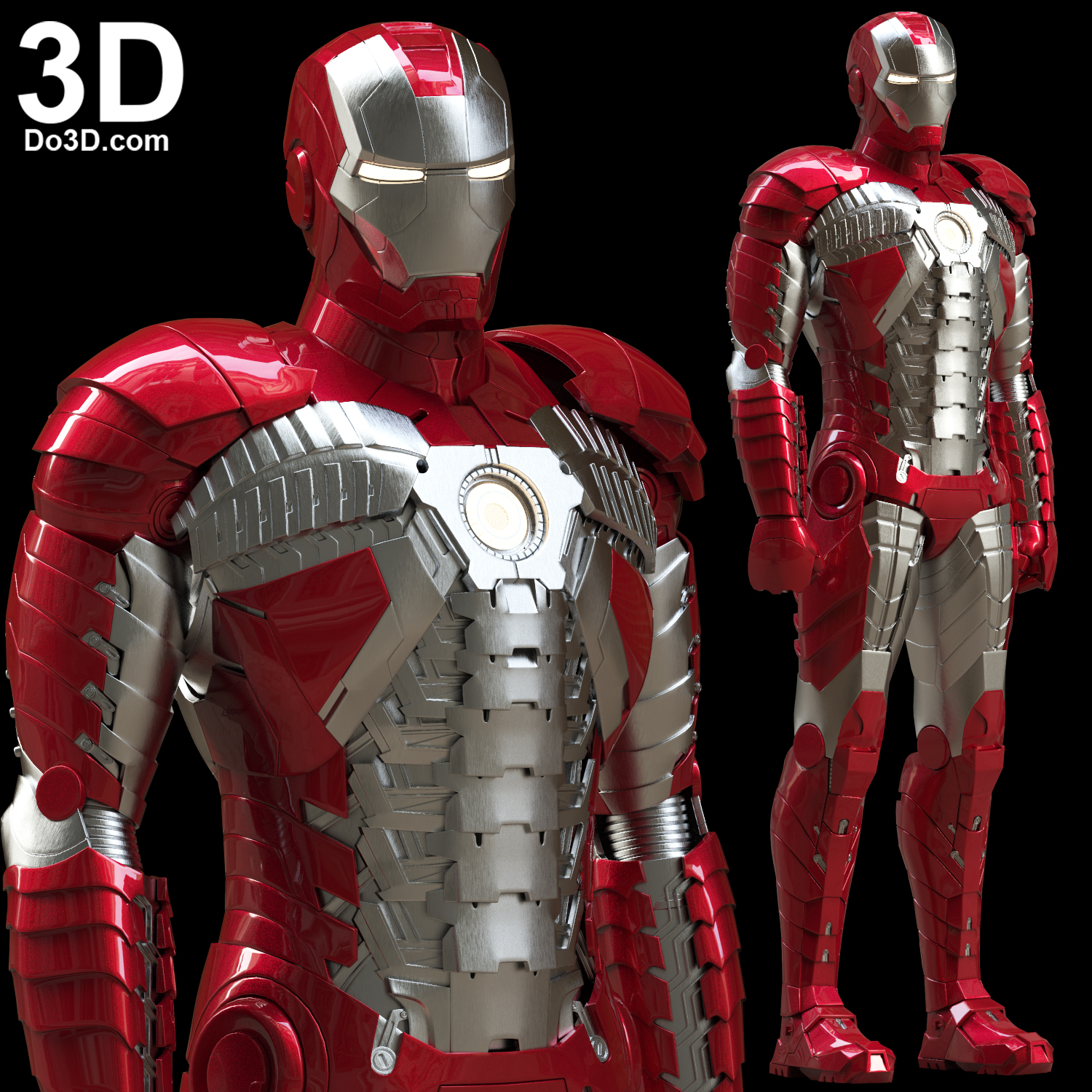 iron man mk7 armor 3d print file