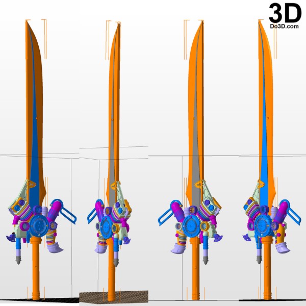 Noctis-Engine-Blade-Final-Fantasy-XV-FFXV-printable-model-3d-print-file-stl-by-do3d-com
