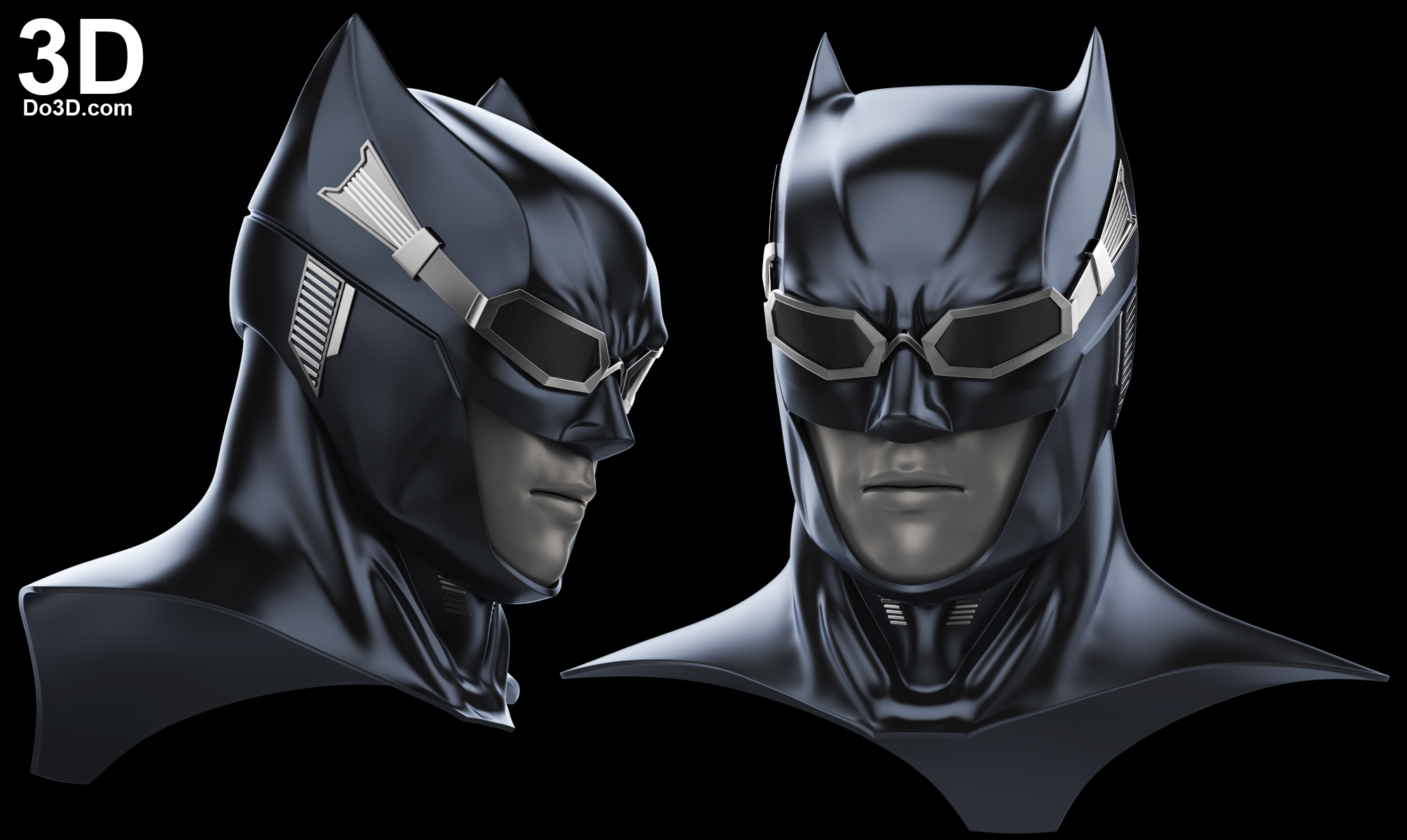 Black Justice League JLA Multi Sports 3D Helmet Batman 