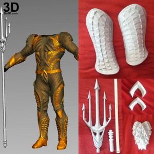 Aquaman-Justice-League-full-body-armor-suit-3d-printable-model-print-file-stl-do3d-com-printed
