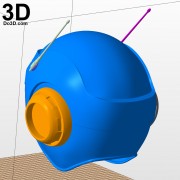 Great-Saiyaman-Gohan-Helmet-Dragon-Ball-3D-printable-model-print-file-by-do3d-com-01