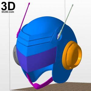 Great-Saiyaman-Gohan-Helmet-Dragon-Ball-3D-printable-model-print-file-by-do3d-com