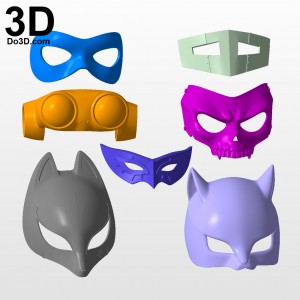 3d-printable-model-persona-5-mask-print-file-formats-stl-Joker-Ann-Fox-Haru-Okumura-Skull-Navi-Queen-by-do3d