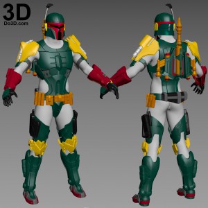 boba-fett-Star-Wars-variant-armor-PLAY-ARTS-KAI-Square-Enix-3d-printable-model-print-file-stl-by-do3d-com