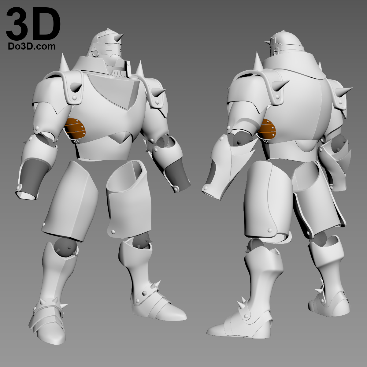 Real-Action-Heroes-No-544-Alphonse-Elric-movie-armor-helmet-3d-printable-mo...