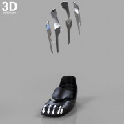 black-panther-2018-body-accessory-shin-leg-armor-silver-piece-armor-3d-printable-modle-print-file-stl-do3d