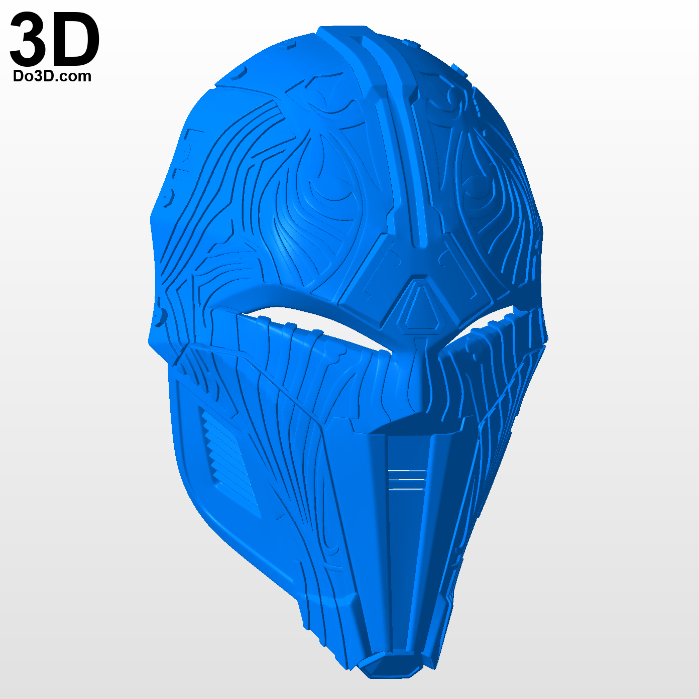 3D Printable Model: Sith Acolyte Star Wars Helmet Mask | Print File ...
