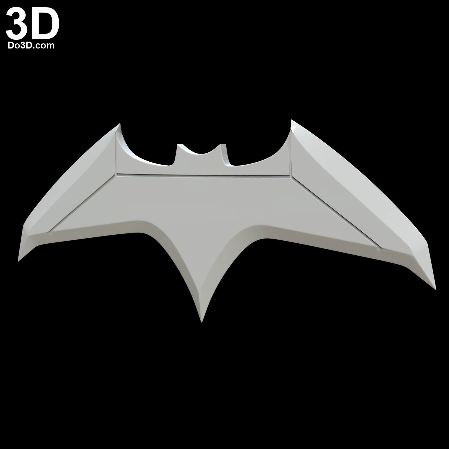 3D Printable Model: Batman Justice League Batarang (Batfleck Weapon) |  Print File Format: STL – Do3D Portfolio