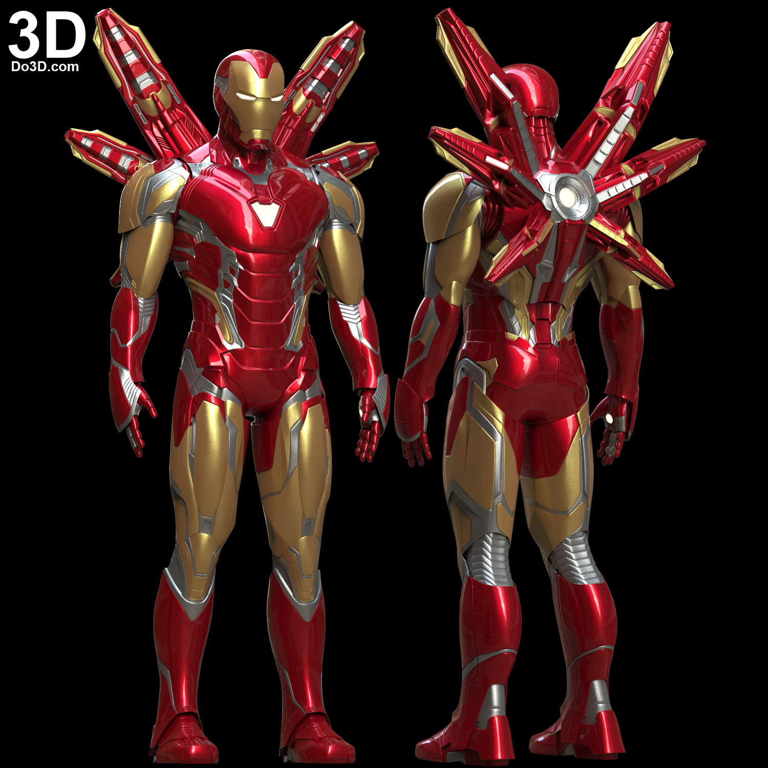 3D Printable Model IRON MAN MARK LXXXV Full Body Armor