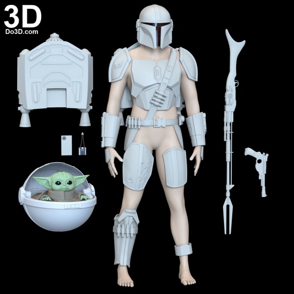 mandalorian-2019-season-1-complete-pack-baby-yoda-beskar-steel-armor-d23-helmet-by-do3d-3d-printable-model-print-file-stl-cosplay-prop-beskar-chrome-armor-sensor-steel-bar-01
