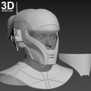 Zorii Bliss star wars The Rise of Skywalker helmet and neck armor 3d printable model print file stl by do3d.jpg-3