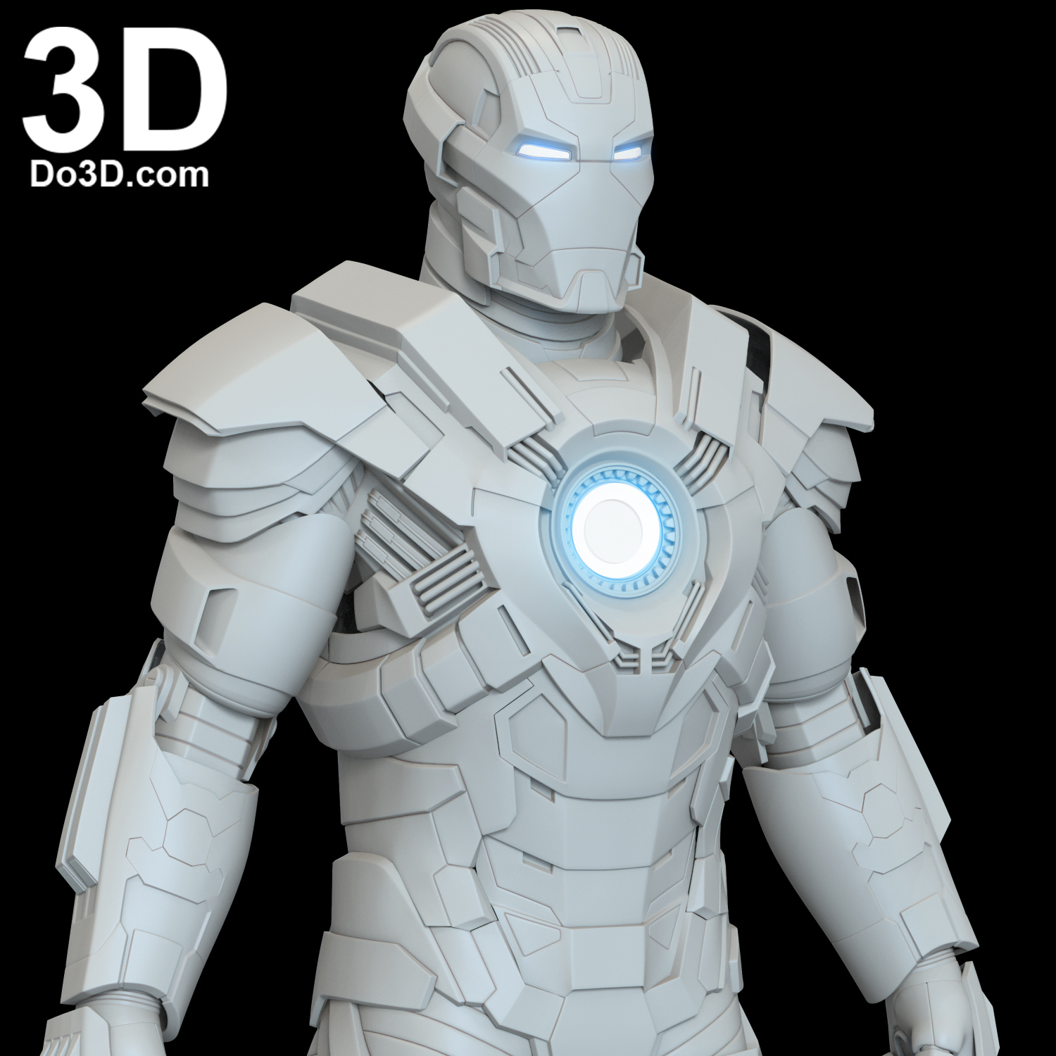 Iron man Mark 85  low poly free 3D model rigged  CGTrader